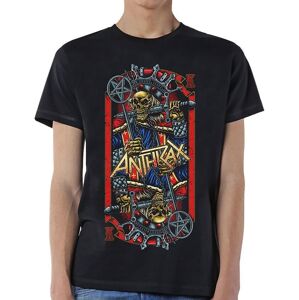 Anthrax Tričko Evil King Čierna S