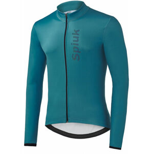 Spiuk Anatomic Winter Jersey Long Sleeve Turquoise Blue L Dres