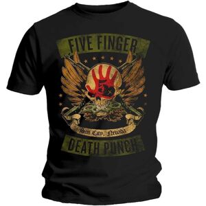 Five Finger Death Punch Tričko Locked & Loaded Čierna S