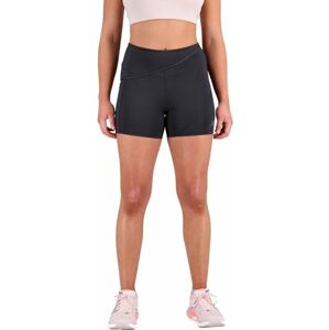New Balance Womens Q Speed Shape Shield 4 Inch Fitted Short Black M