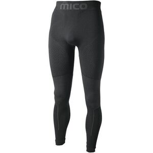 Mico Long Tight Mens Base Layer Pants S-Thermo Primaloft Nero L/XL