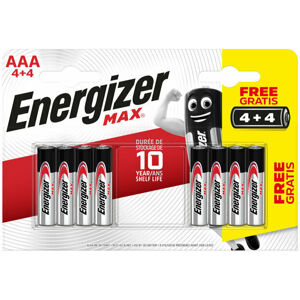 Energizer MAX - AAA/4+4 AAA batérie