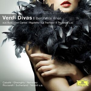 Caballe Verdi Divas: Beruhmte Arien Hudobné CD