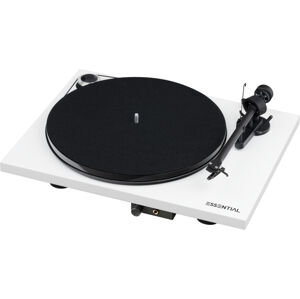 Pro-Ject Essential III HP + OM 10 High Gloss White