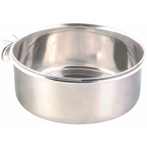 Trixie Stainless Steel Bowl With Holder For Screw Fixing Miska na vodu 14 cm 900 ml