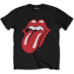 The Rolling Stones Tričko Classic Tongue 2XL Čierna