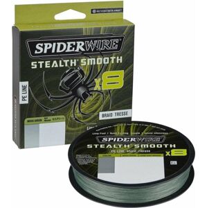 SpiderWire Stealth® Smooth8 x8 PE Braid Moss Green 0,13 mm 11,2 kg-24 lbs 150 m Šnúra