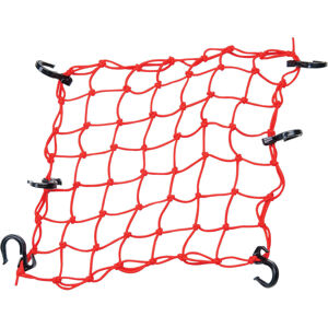PowerTye Cargo Net 38,1 cm 15'' X 38,1 cm 15'' Red Textile Plastic