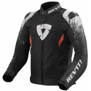 Rev'it! Jacket Quantum 2 Air Black/White XL Textilná bunda
