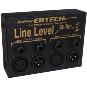 Morley Ebtech Hum Line Level Shifter XLR 2 CH B