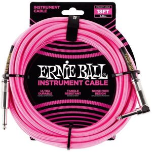 Ernie Ball P06083-EB Ružová 5,5 m Rovný - Zalomený