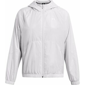 Under Armour Women's Sport Windbreaker Jacket Halo Gray/White M Bežecká bunda