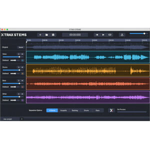 Audionamix XTRAX STEMS (Digitálny produkt)