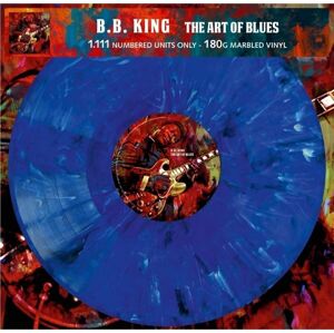 B.B. King - The Art Of Blues (Limited Edition) (Numbered) (Blue Marbled Coloured) (LP)