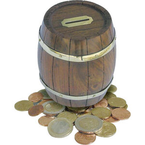 Sea-club Coin Box in Barrel Shape