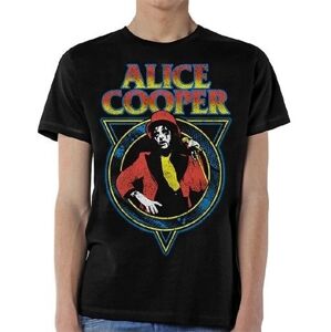 Alice Cooper Tričko Snake Skin M Čierna
