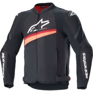 Alpinestars T-GP Plus V4 Jacket Black/Red/Fluo L Textilná bunda