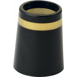 Masters Golf Ferrule Tapered Iron 17mm .355 Black/Gold Stripe 12 Pack