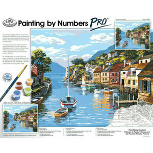 Royal & Langnickel Maľovanie podľa čísiel Dedinka na vode