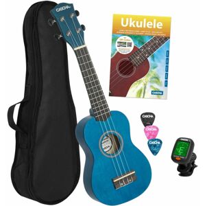 Cascha HH 3971 Sopránové ukulele Blue