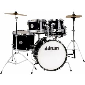 DDRUM D1 Jr 5-Piece Complete Drum Kit Detská bicia súprava Čierna Midnight Black