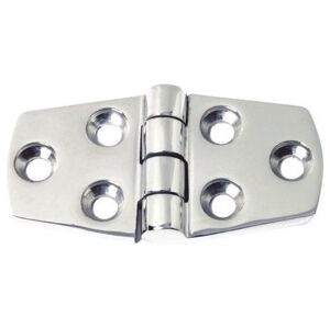 Osculati Protruding hinge 5mm Stainless Steel 38x74 mm