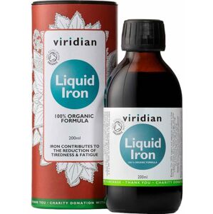 Viridian Liquid Iron Organic Tekutý 200 ml