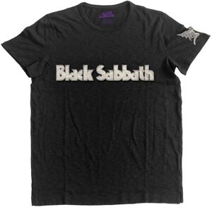 Black Sabbath Tričko Logo & Daemon Čierna M