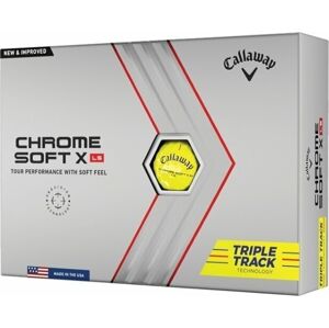 Callaway Chrome Soft X LS 2022 Yellow Triple Track