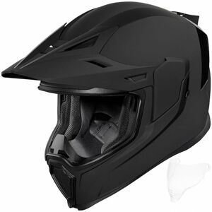 ICON - Motorcycle Gear Airflite Moto™ Rubatone Black XL Prilba
