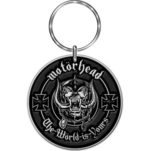 Motörhead The World Is Yours Kľúčenka Čierna