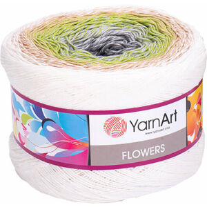 Yarn Art Flowers 274 White Green