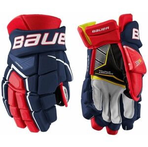 Bauer Hokejové rukavice S21 Supreme 3S INT 12 Navy/Red