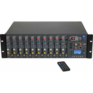 Omnitronic RM-1422FXA USB Power mixpult