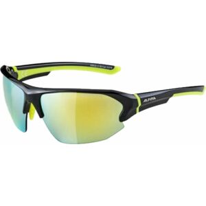 Alpina Lyron HR Black/Neon Yellow Gloss/Yellow Športové okuliare
