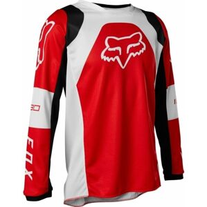 FOX Youth 180 Lux Jersey Fluo Red M Motokrosový dres