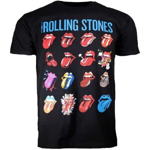 The Rolling Stones Tričko Evolution Blue and Lonesome Čierna S