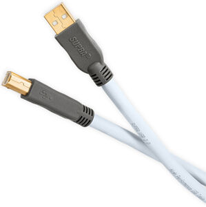 SUPRA Cables USB 2.0 Cable 4 m Modrá