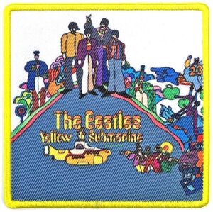 The Beatles Yellow Submarine Album Cover Nášivka Multi