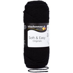 Schachenmayr Soft & Easy 00099 Black
