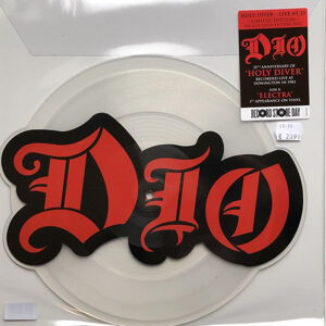 Dio - RSD - Holy Diver Live B/W Electra (Die Cut Logo) (LP)