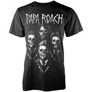 Papa Roach Tričko Portrait Čierna S
