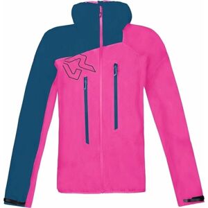 Rock Experience Mt Watkins 2.0 Hoodie Woman Jacket Super Pink/Moroccan Blue L Outdoorová bunda