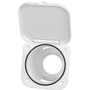 Nuova Rade Case for Shower Head, Square, withLid, 95x95mm White