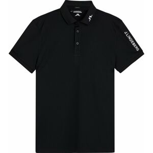 J.Lindeberg Tour Tech Slim Fit Golf Polo Shirt Black M