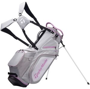 TaylorMade Pro Stand 8.0 Grey/White/Purple Stand Bag