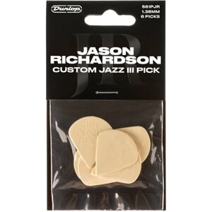 Dunlop Jason Richardson Custom Jazz III 6 pack Trsátko / Brnkátko