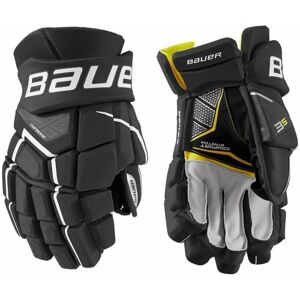 Bauer Hokejové rukavice S21 Supreme 3S SR 15 Čierna-Biela