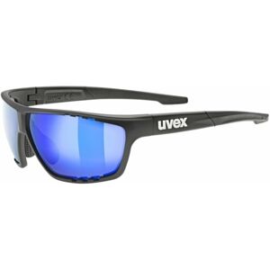 UVEX Sportstyle 706 Black Matt/Mirror Blue Športové okuliare