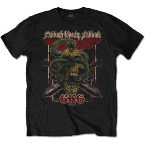 Black Sabbath Tričko Bloody Sabbath 666 Čierna S